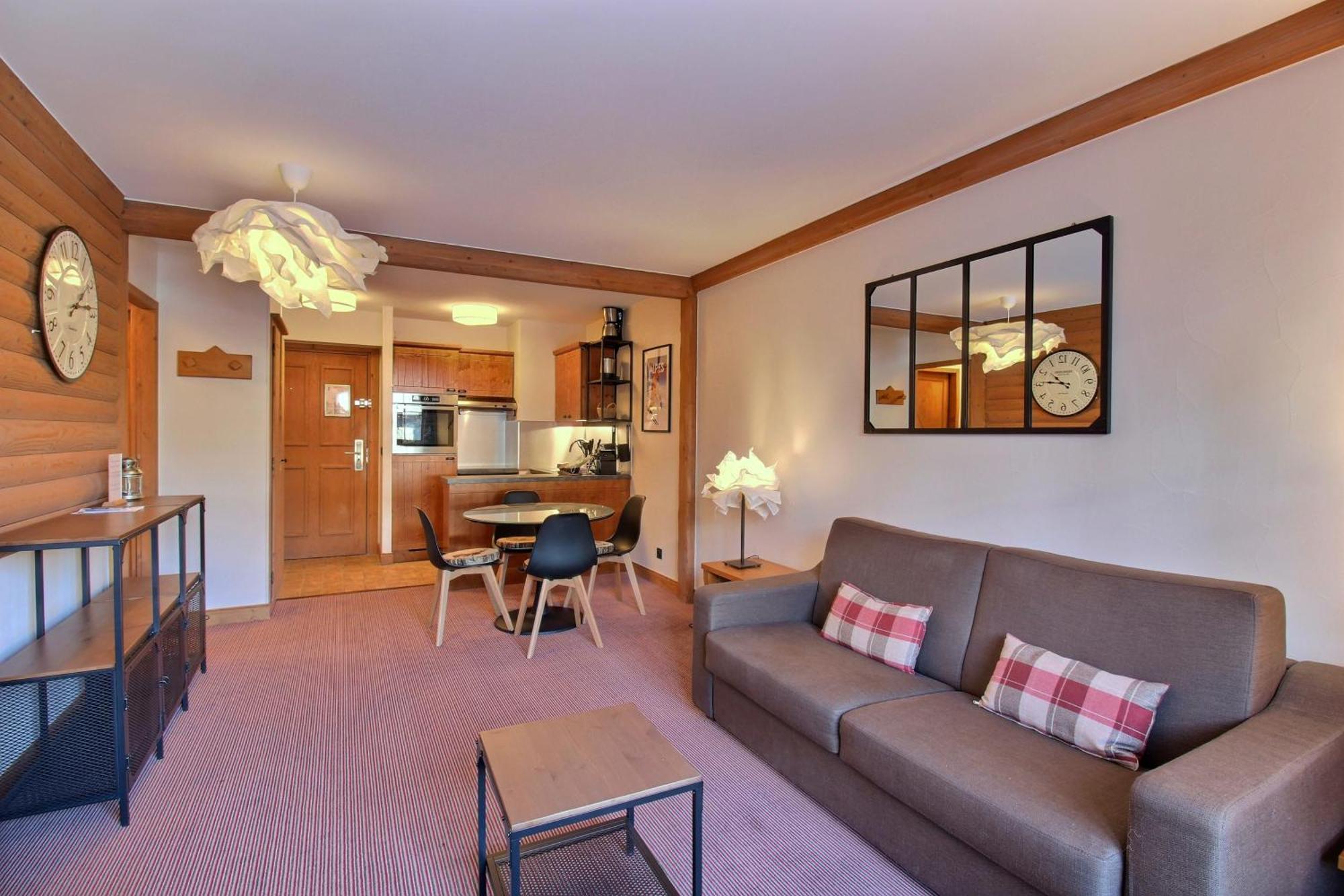 Arc 1950 - Appartement Moderne - Sauna Hammam Jacuzzi - 4 Personnes Les Arcs  Exterior foto