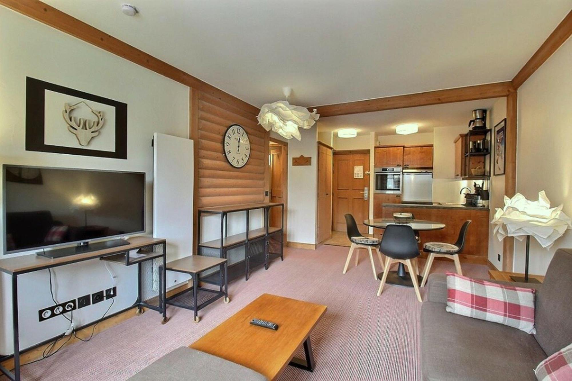 Arc 1950 - Appartement Moderne - Sauna Hammam Jacuzzi - 4 Personnes Les Arcs  Exterior foto